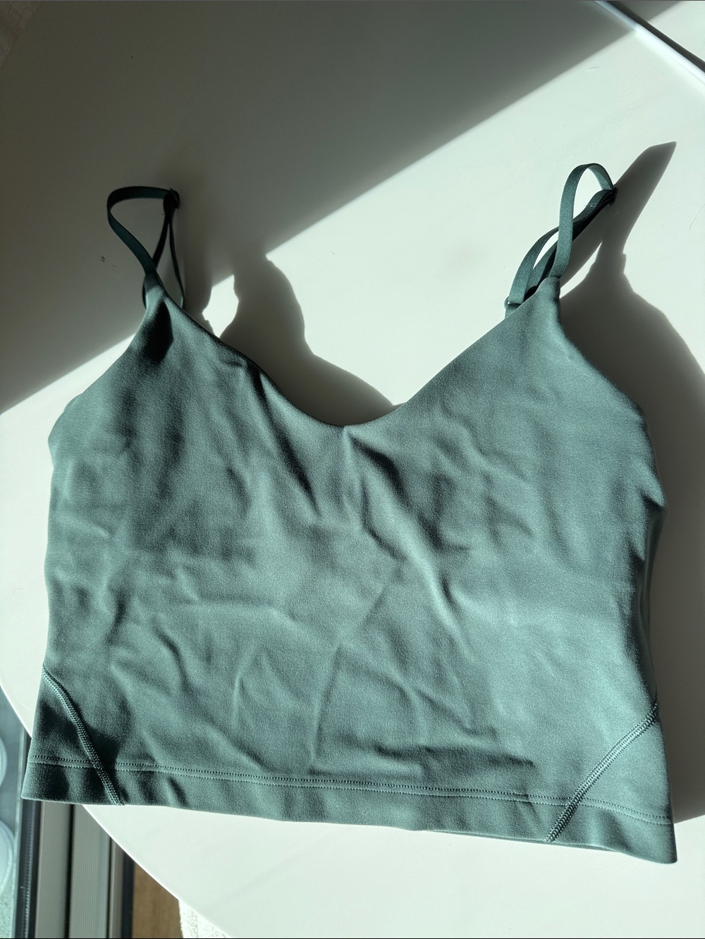 lululemon athletica Sage Green Bandeau Cami